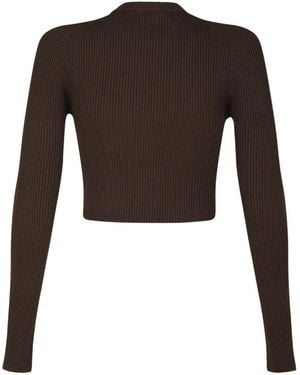 Max Mara Round-Neck Knitwear - Bruin