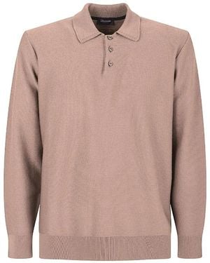 Drumohr Round-Neck Knitwear - Rosa