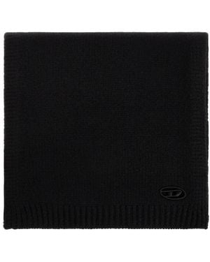 DIESEL Schal K-Aras - Schwarz