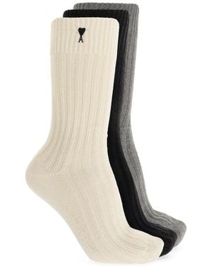 Ami Paris Socks - Multicolor