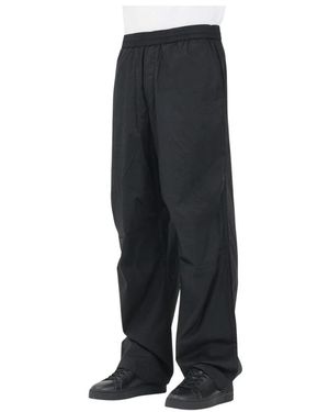 ARMANI EXCHANGE Wide Trousers - Black