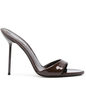 Paris Texas Stiletto Sandals - Metallic