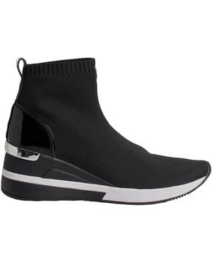 Michael Kors Sneakers Skyler Michael in tessuto stretch - Nero