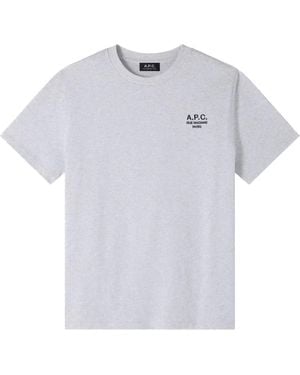A.P.C. T-Shirts - Blue