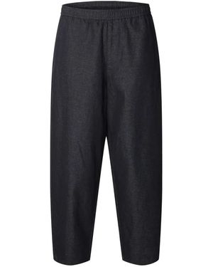 SELECTED Wide Trousers - Bleu