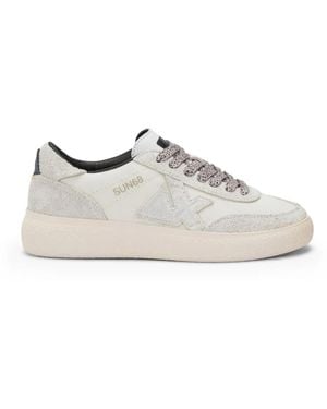 Sun 68 Trainers - White
