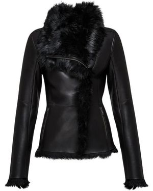 V S P Faux Fur & Shearling Jackets - Nero