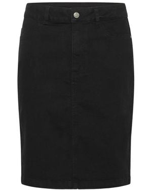 Kaffe Short Skirts - Noir