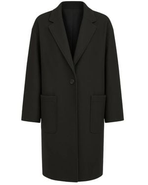 ATELIER LEGORA Single-Breasted Coats - Black