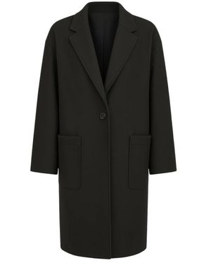 ATELIER LEGORA Single-Breasted Coats - Zwart