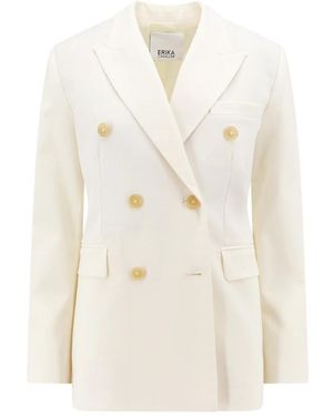Erika Cavallini Semi Couture Blazers - White