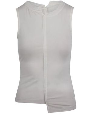 Y-3 Sleeveless Tops - Grey