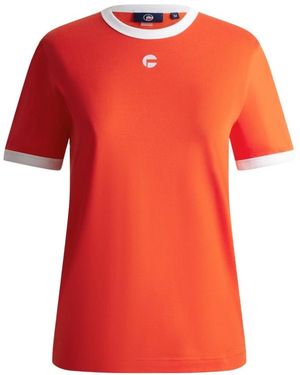 Fusalp Tops ,Rood ,Katoen Talixe Tee Shirt