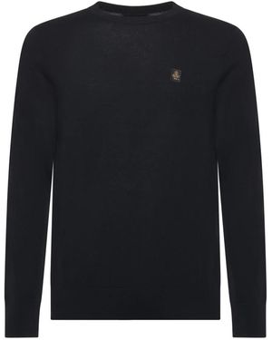 Refrigiwear Round-Neck Knitwear - Zwart