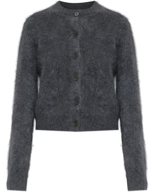 Lisa Yang Kaschmir-Strickjacke - Grau