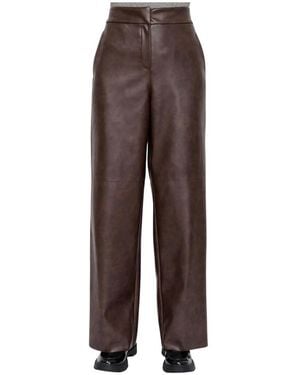 Kaos Straight Trousers - Marrón