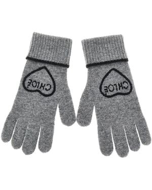 Chloé Gloves - Gris