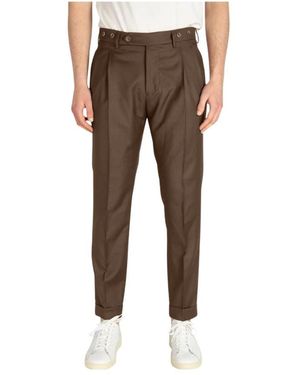 Berwich Suit Trousers - Brown
