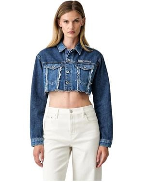 KARL LAGERFELD Denim Jackets - Azul