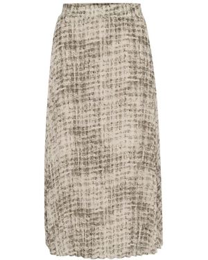 Kaffe Midi Skirts - Neutro