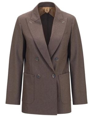 Max Mara Blazers - Marrón