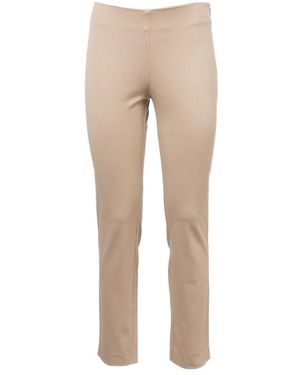 Ralph Lauren Slim-Fit Trousers - Natural