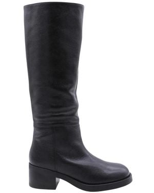 Ángel Alarcón High Boots - Black
