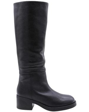 Ángel Alarcón High Boots - Black