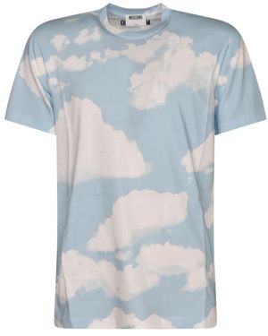 Moschino Stilvolle T-Shirts Und Polos - Blau