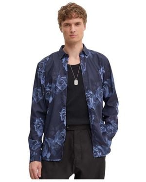 Bruuns Bazaar Casual Shirts - Blu