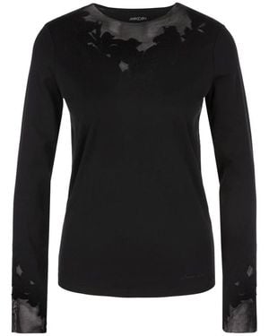 Marc Cain Long Sleeve Tops - Noir