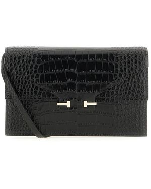 Tom Ford Frame Vertical Clutch - Zwart