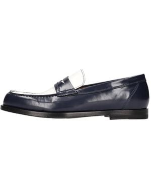 Green George Loafers - Azul