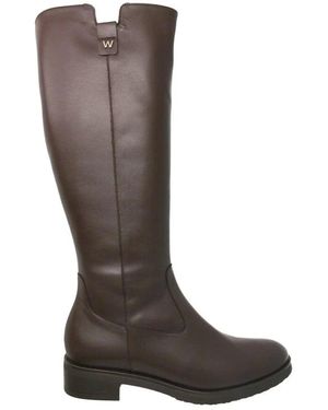 Wonders High Boots - Marron