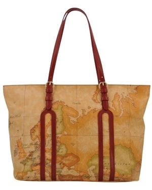 Alviero Martini 1A Classe Shopper Bag - Bruin