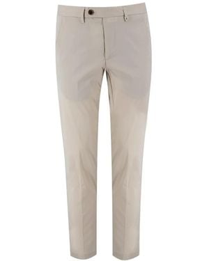 Myths Slim-Fit Trousers - Grey
