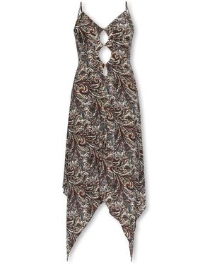 Ixiah Midi Dresses - Marrón