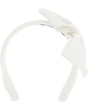 Maison Michel Beth Haarband - Wit