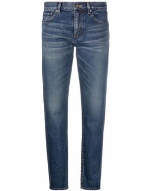 Saint Laurent Slim-Fit Jeans - Blue