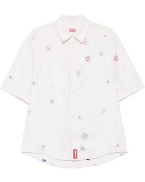 KENZO Short Sleeve Shirts - White