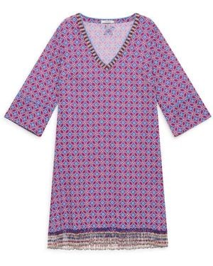 Maliparmi Short Dresses - Purple