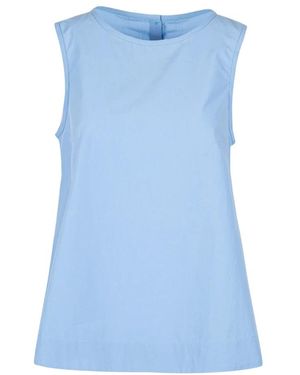 Ottod'Ame Sleeveless Tops - Blue