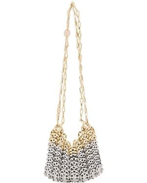 Rabanne Tassen ,Grijs ,1969 Nano Schoudertas - Metallic