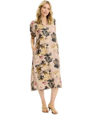 iN FRONT Midikleid - Mettallic
