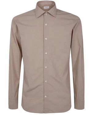 Tintoria Mattei 954 Casual Shirts - Marrón