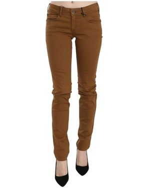 Plein Sud Slim-Fit Jeans - Brown