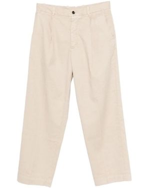 Nine:inthe:morning Straight Trousers - Natural
