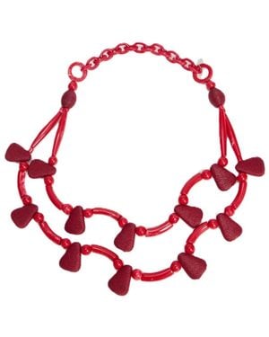 Weekend by Maxmara Necklaces - Red