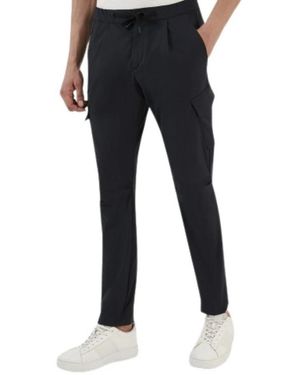 Herno Slim-Fit Broeken - Blauw