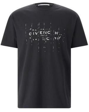 Givenchy Tops ,Zwart ,Katoen T-Shirt